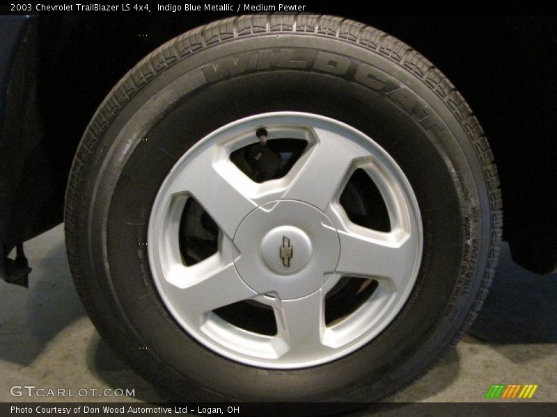 Indigo Blue Metallic / Medium Pewter 2003 Chevrolet TrailBlazer LS 4x4