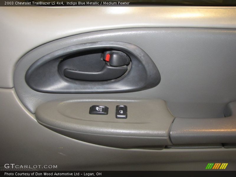 Indigo Blue Metallic / Medium Pewter 2003 Chevrolet TrailBlazer LS 4x4