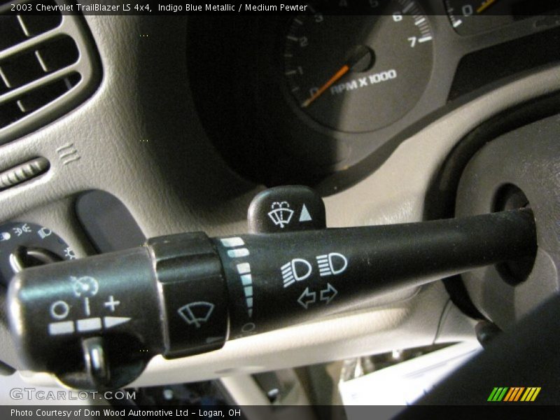 Indigo Blue Metallic / Medium Pewter 2003 Chevrolet TrailBlazer LS 4x4