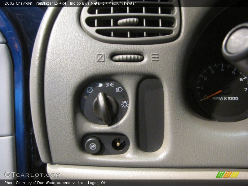 Indigo Blue Metallic / Medium Pewter 2003 Chevrolet TrailBlazer LS 4x4