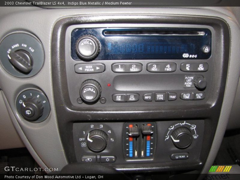 Indigo Blue Metallic / Medium Pewter 2003 Chevrolet TrailBlazer LS 4x4