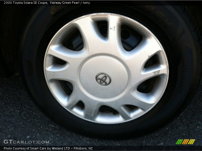 Fairway Green Pearl / Ivory 2000 Toyota Solara SE Coupe