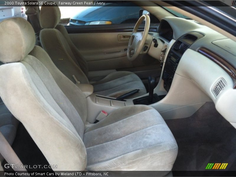 Fairway Green Pearl / Ivory 2000 Toyota Solara SE Coupe