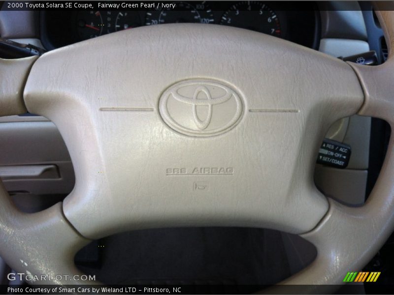 Fairway Green Pearl / Ivory 2000 Toyota Solara SE Coupe