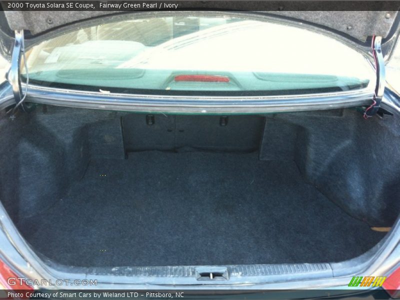 Fairway Green Pearl / Ivory 2000 Toyota Solara SE Coupe