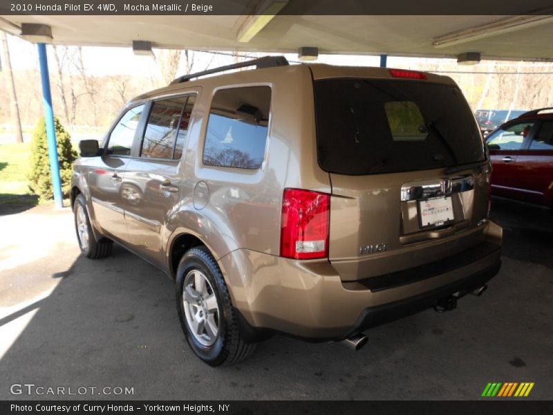 Mocha Metallic / Beige 2010 Honda Pilot EX 4WD