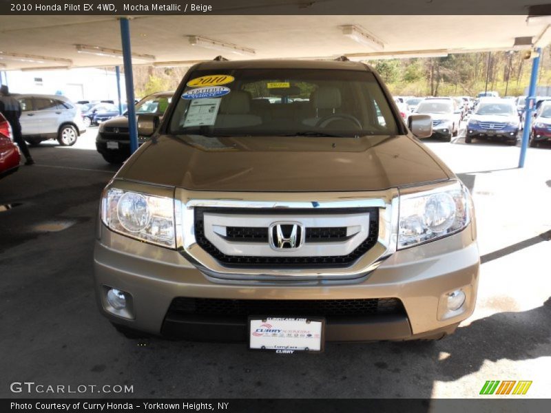 Mocha Metallic / Beige 2010 Honda Pilot EX 4WD