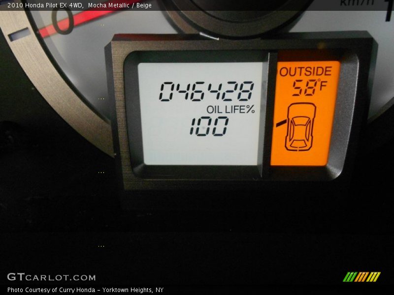Mocha Metallic / Beige 2010 Honda Pilot EX 4WD
