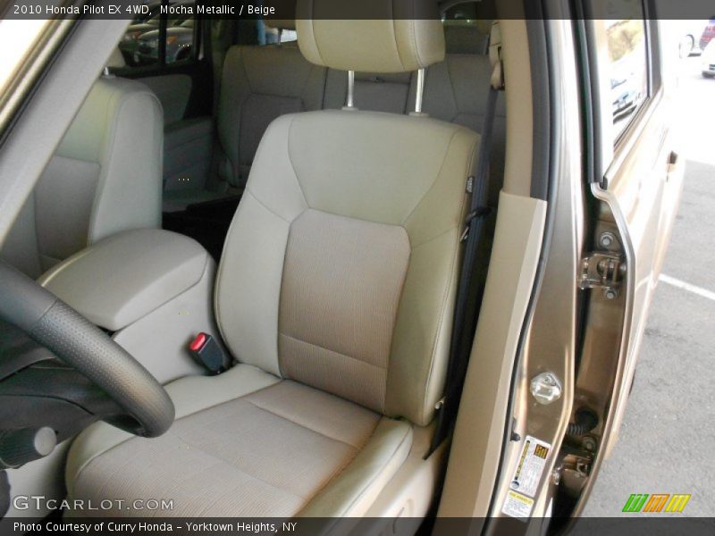 Mocha Metallic / Beige 2010 Honda Pilot EX 4WD