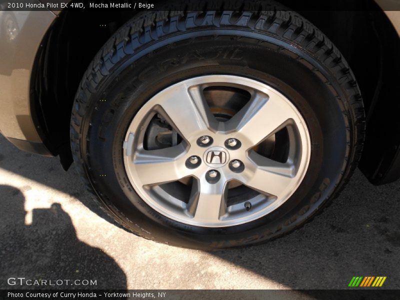 Mocha Metallic / Beige 2010 Honda Pilot EX 4WD
