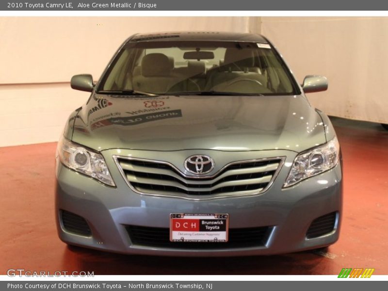 Aloe Green Metallic / Bisque 2010 Toyota Camry LE