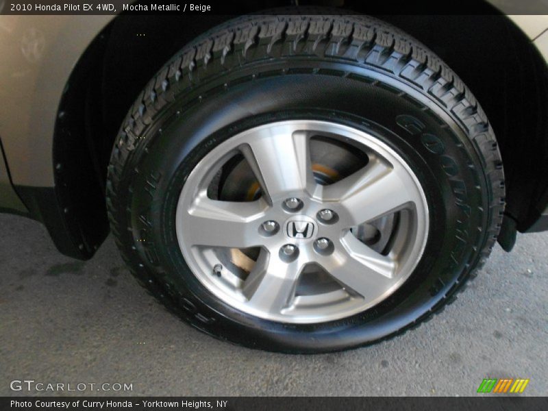 Mocha Metallic / Beige 2010 Honda Pilot EX 4WD