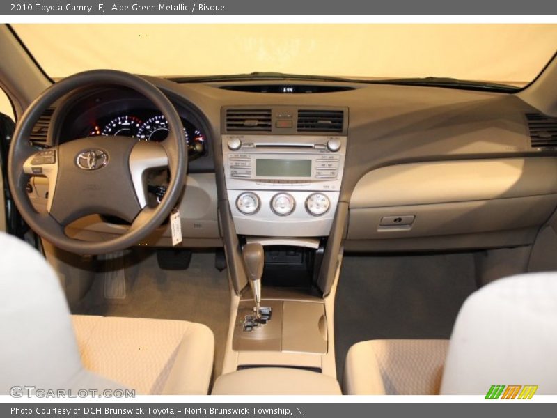 Aloe Green Metallic / Bisque 2010 Toyota Camry LE