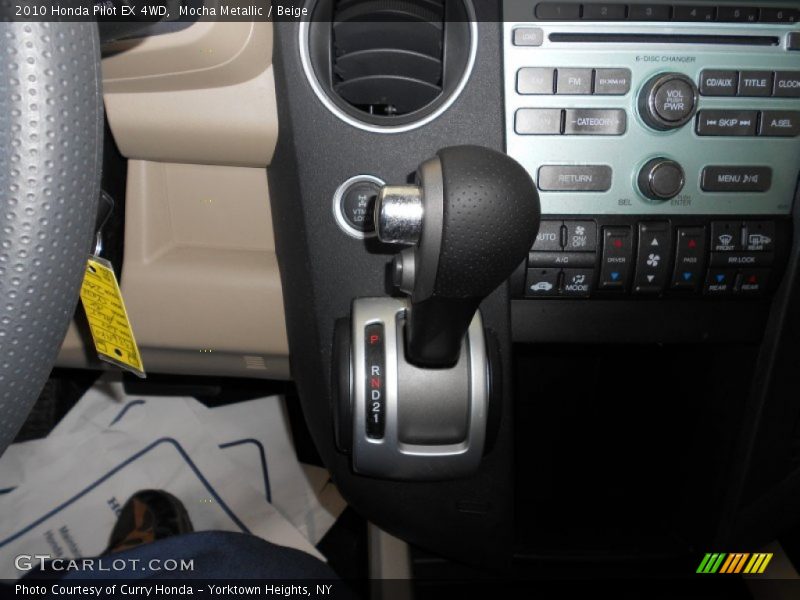 Mocha Metallic / Beige 2010 Honda Pilot EX 4WD