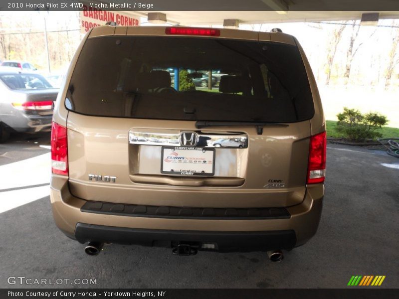 Mocha Metallic / Beige 2010 Honda Pilot EX 4WD