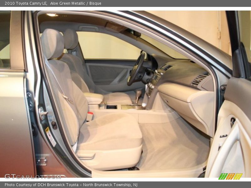 Aloe Green Metallic / Bisque 2010 Toyota Camry LE