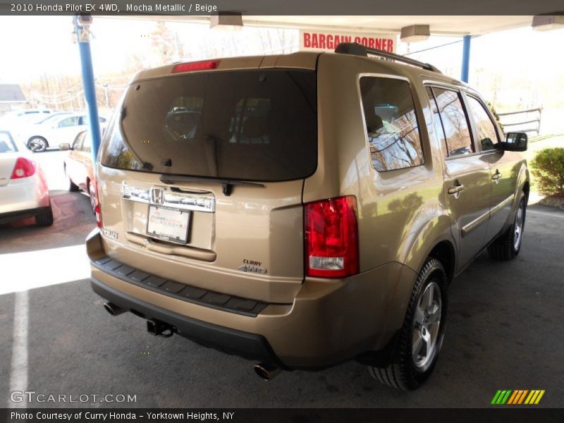 Mocha Metallic / Beige 2010 Honda Pilot EX 4WD