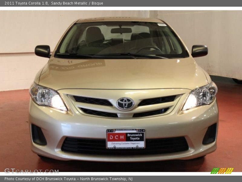 Sandy Beach Metallic / Bisque 2011 Toyota Corolla 1.8