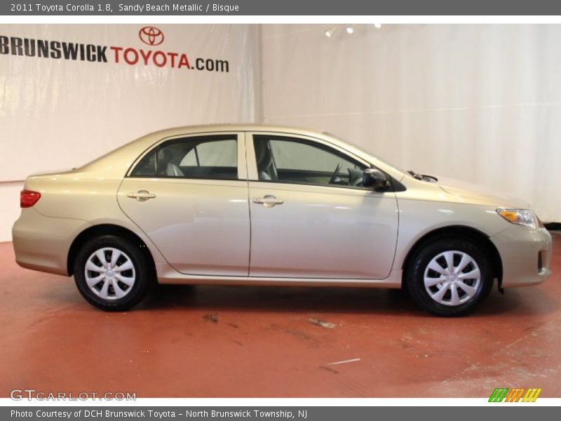 Sandy Beach Metallic / Bisque 2011 Toyota Corolla 1.8