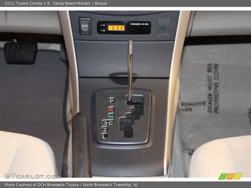 Sandy Beach Metallic / Bisque 2011 Toyota Corolla 1.8