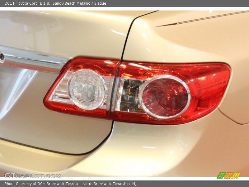 Sandy Beach Metallic / Bisque 2011 Toyota Corolla 1.8