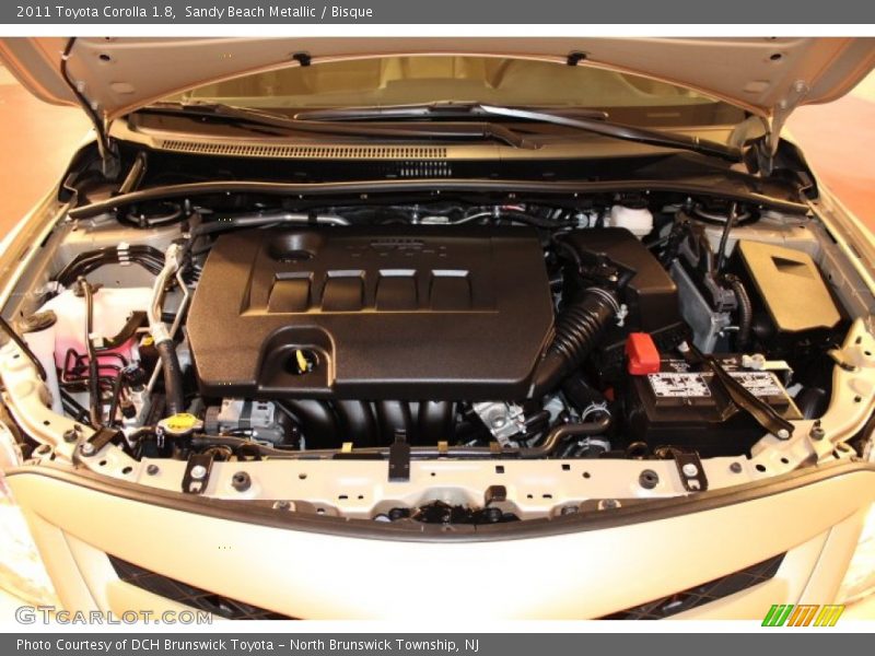 Sandy Beach Metallic / Bisque 2011 Toyota Corolla 1.8