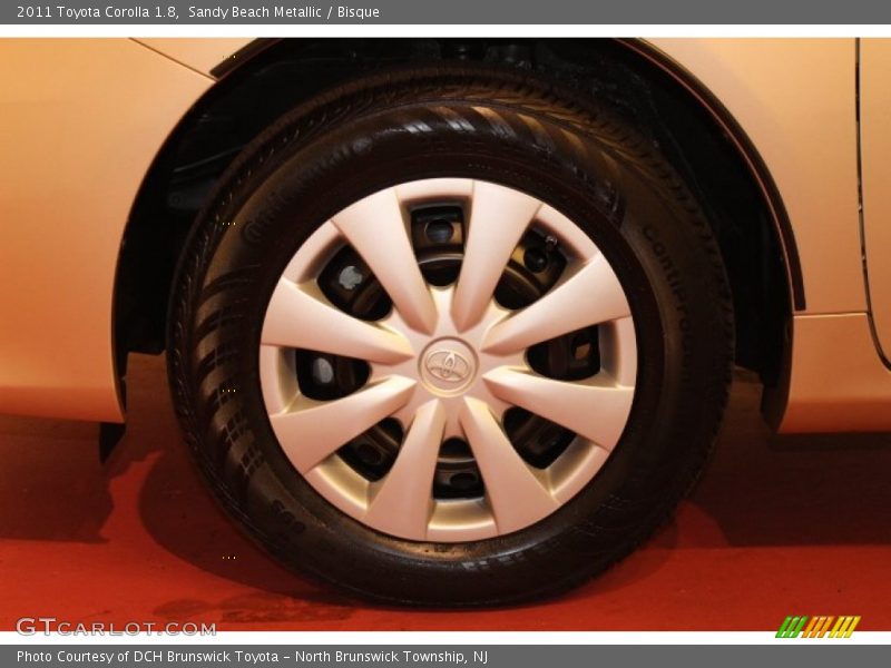 Sandy Beach Metallic / Bisque 2011 Toyota Corolla 1.8