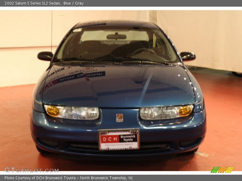 Blue / Gray 2002 Saturn S Series SL2 Sedan