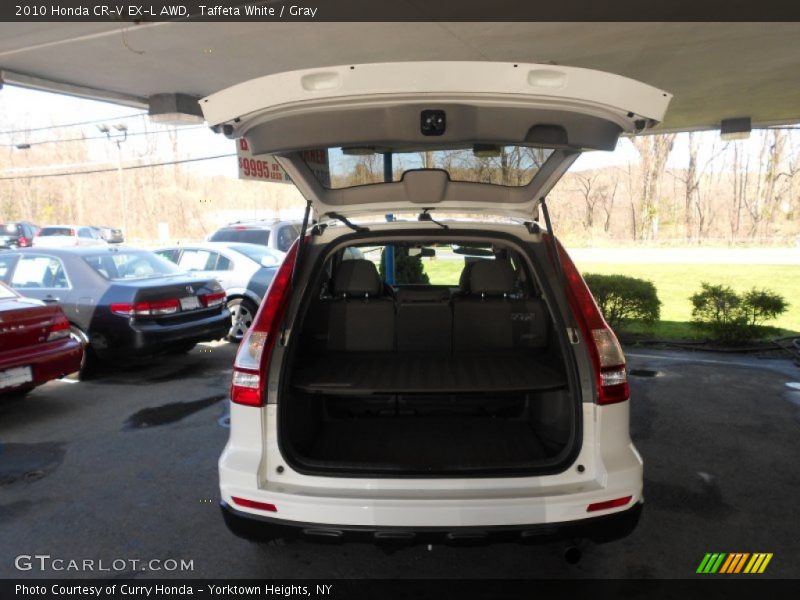 Taffeta White / Gray 2010 Honda CR-V EX-L AWD