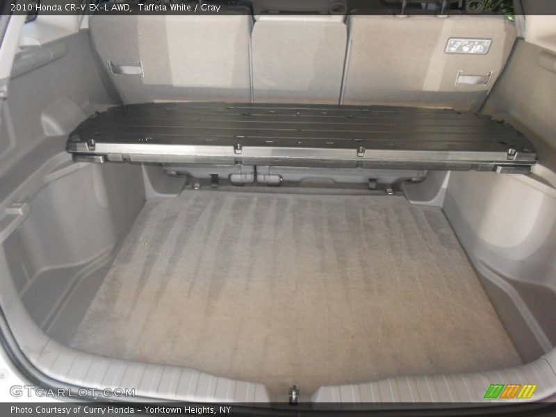 Taffeta White / Gray 2010 Honda CR-V EX-L AWD