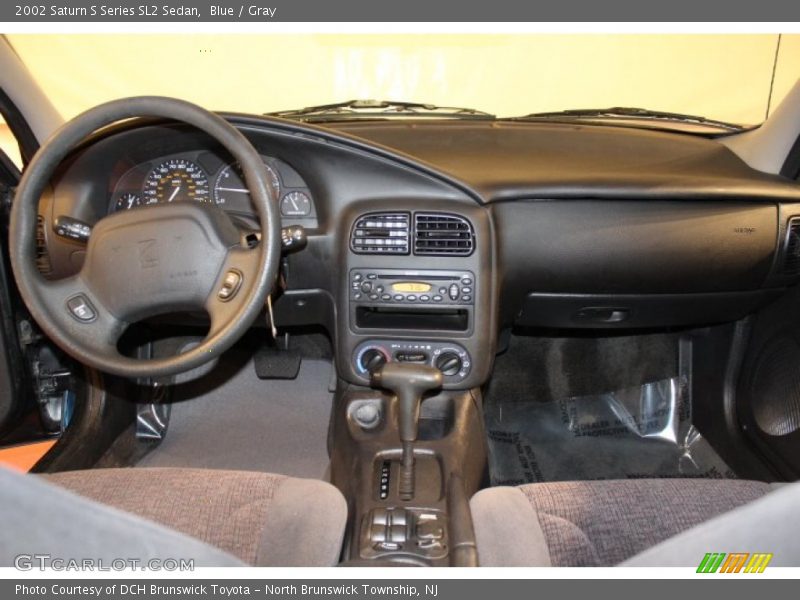 Blue / Gray 2002 Saturn S Series SL2 Sedan