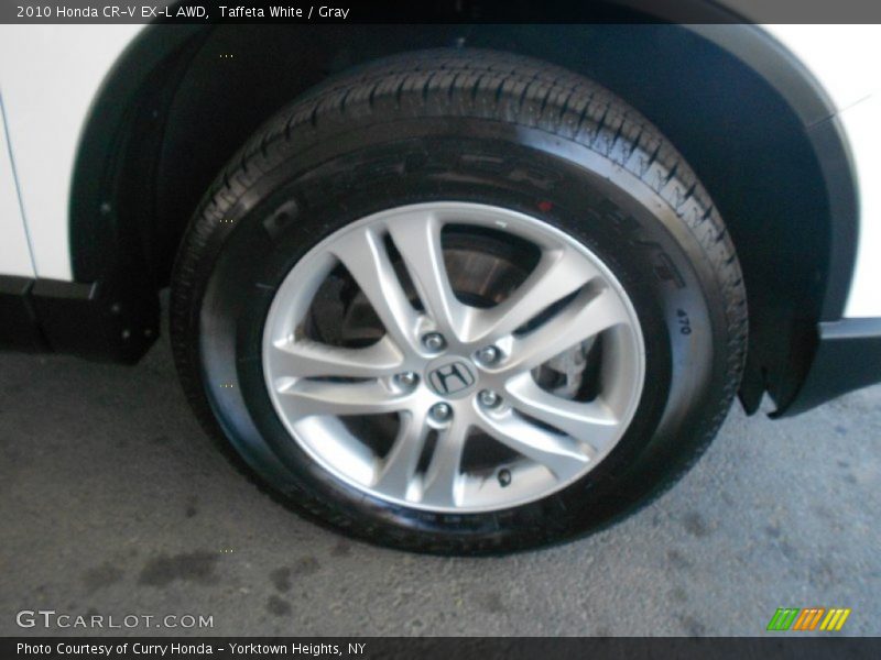 Taffeta White / Gray 2010 Honda CR-V EX-L AWD