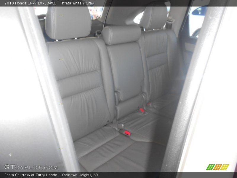 Taffeta White / Gray 2010 Honda CR-V EX-L AWD