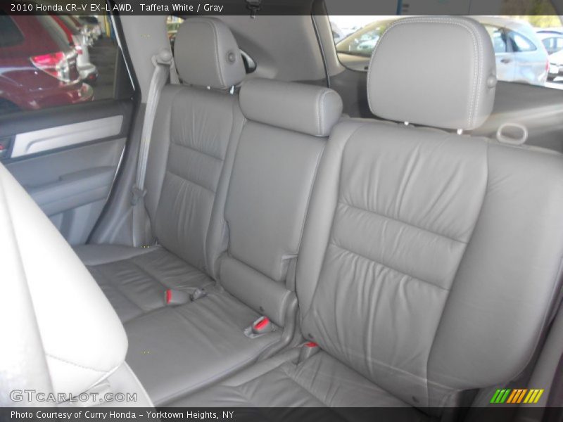 Taffeta White / Gray 2010 Honda CR-V EX-L AWD