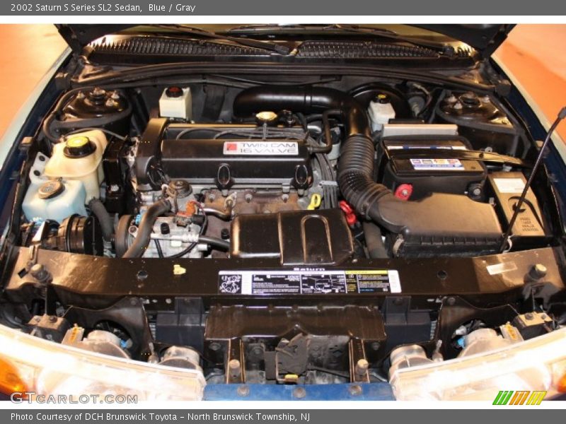 Blue / Gray 2002 Saturn S Series SL2 Sedan