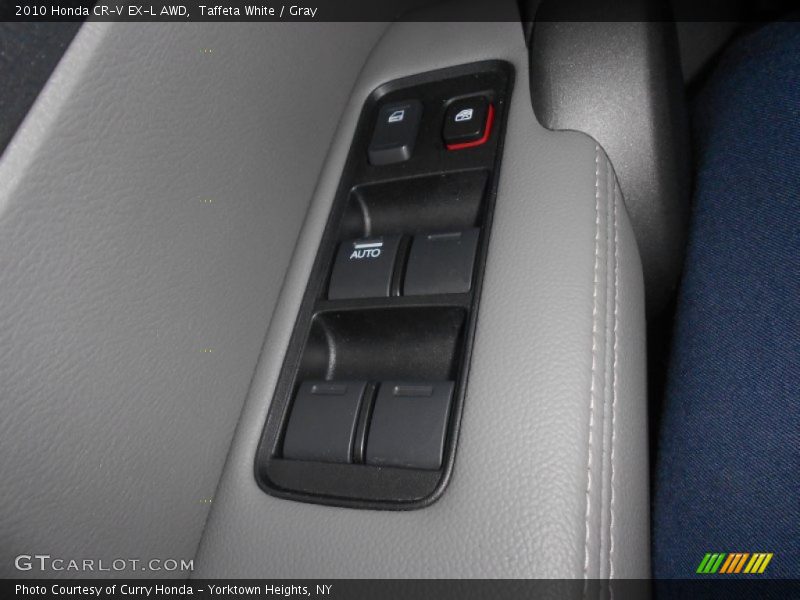 Taffeta White / Gray 2010 Honda CR-V EX-L AWD