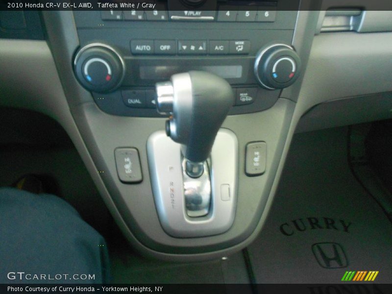 Taffeta White / Gray 2010 Honda CR-V EX-L AWD