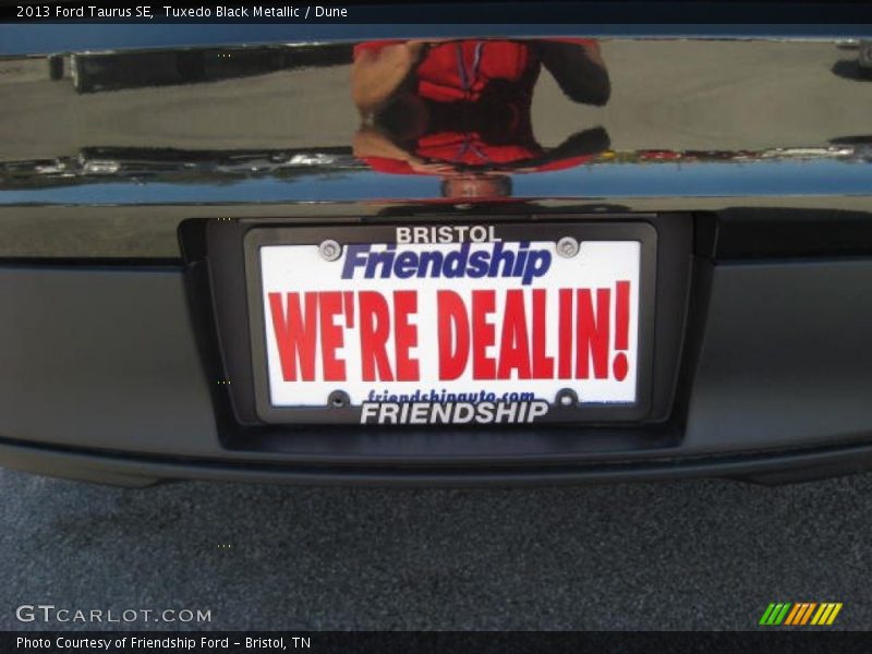 Tuxedo Black Metallic / Dune 2013 Ford Taurus SE