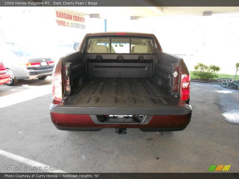 Dark Cherry Pearl / Beige 2009 Honda Ridgeline RT