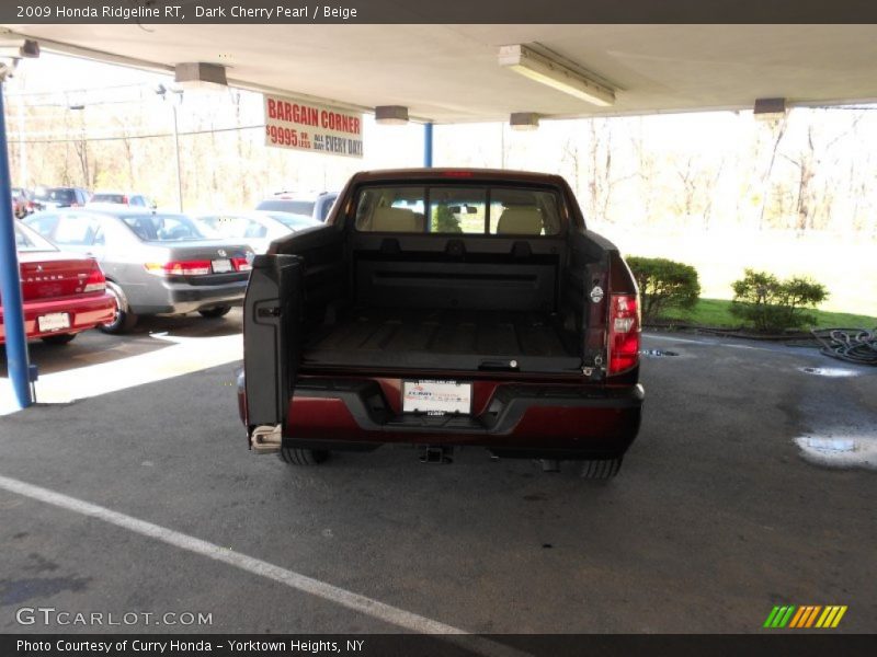 Dark Cherry Pearl / Beige 2009 Honda Ridgeline RT