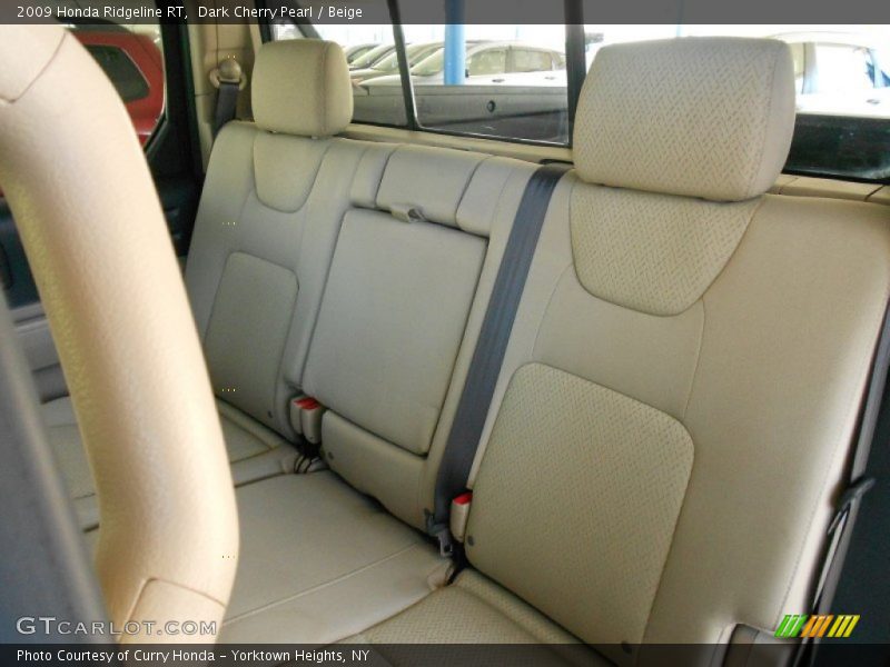 Dark Cherry Pearl / Beige 2009 Honda Ridgeline RT