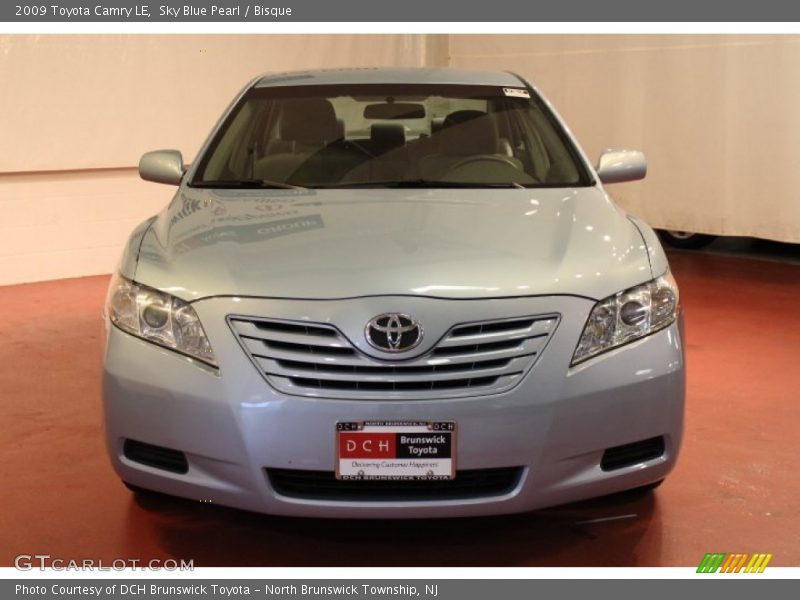 Sky Blue Pearl / Bisque 2009 Toyota Camry LE