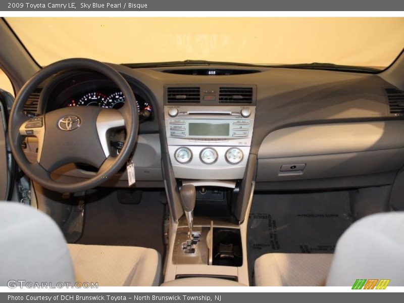 Sky Blue Pearl / Bisque 2009 Toyota Camry LE