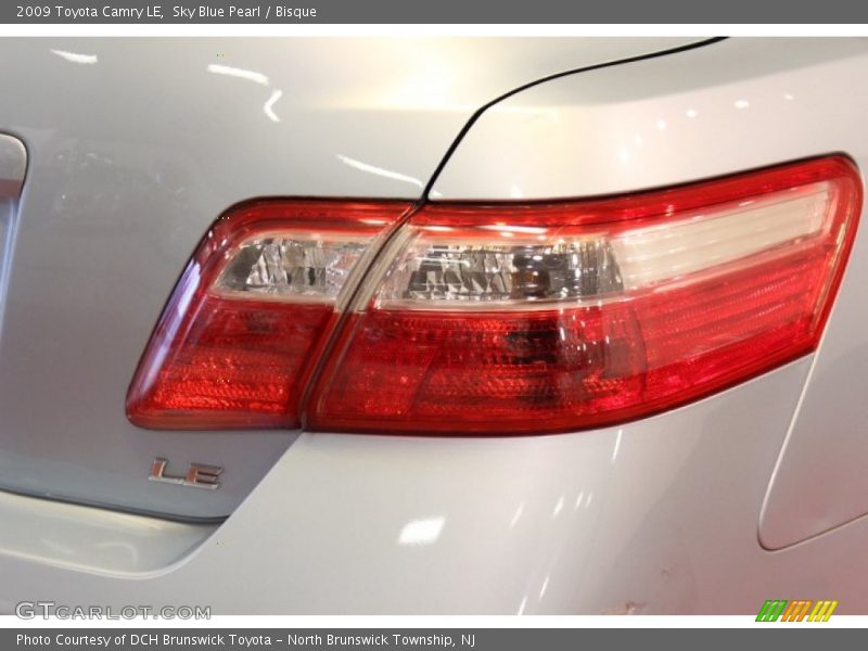 Sky Blue Pearl / Bisque 2009 Toyota Camry LE