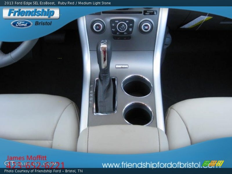 Ruby Red / Medium Light Stone 2013 Ford Edge SEL EcoBoost