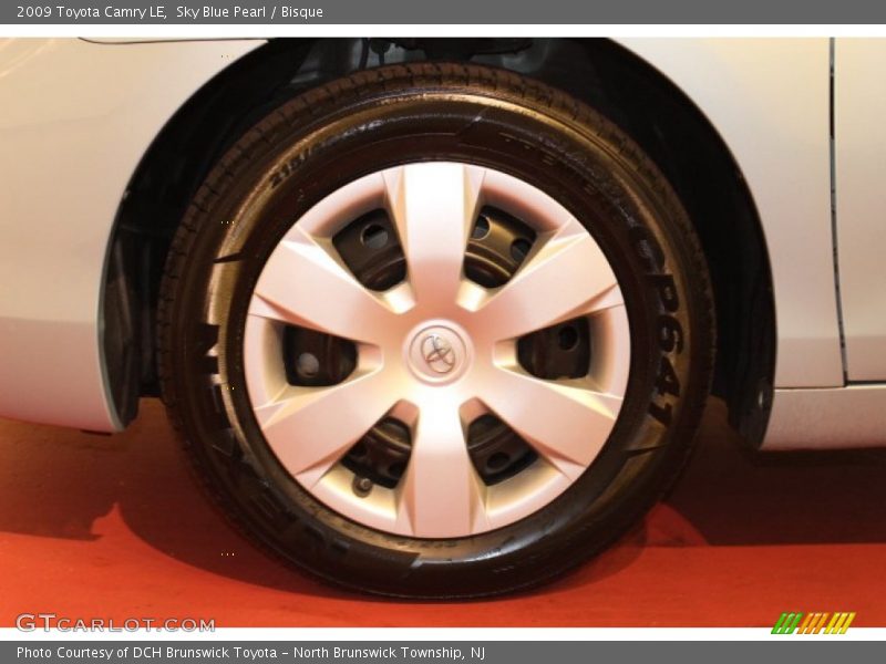 Sky Blue Pearl / Bisque 2009 Toyota Camry LE