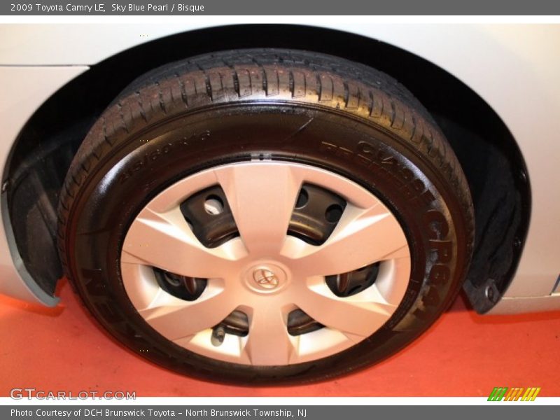 Sky Blue Pearl / Bisque 2009 Toyota Camry LE