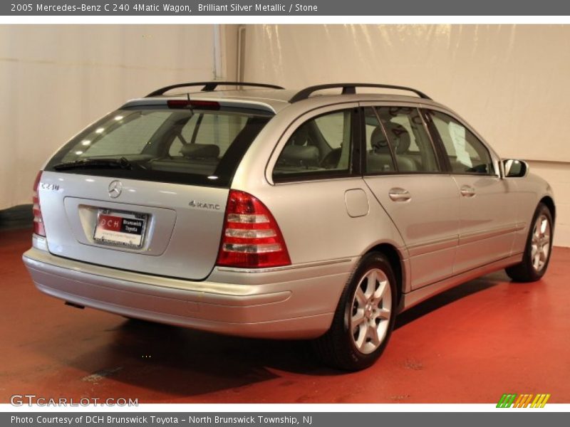 Brilliant Silver Metallic / Stone 2005 Mercedes-Benz C 240 4Matic Wagon