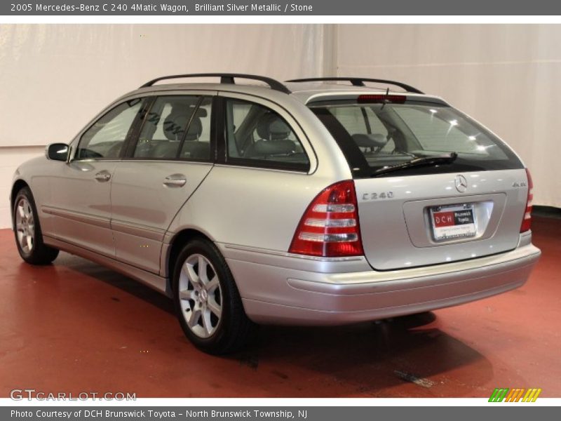 Brilliant Silver Metallic / Stone 2005 Mercedes-Benz C 240 4Matic Wagon