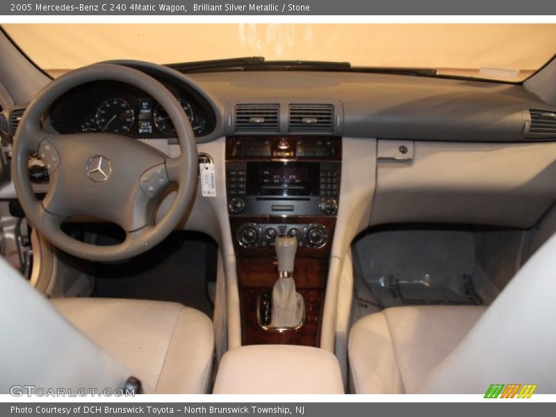 Brilliant Silver Metallic / Stone 2005 Mercedes-Benz C 240 4Matic Wagon